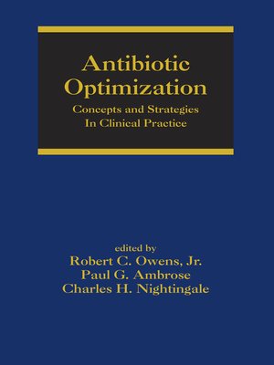 cover image of Antibiotic Optimization
